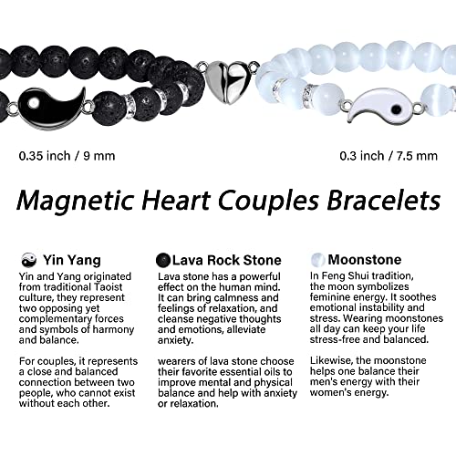 2 Ankle Bracelet Magnetic Crystal Beaded Stretch Anklets Natural Energ —  AllTopBargains